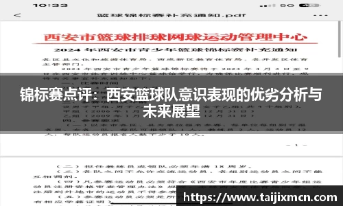 锦标赛点评：西安篮球队意识表现的优劣分析与未来展望