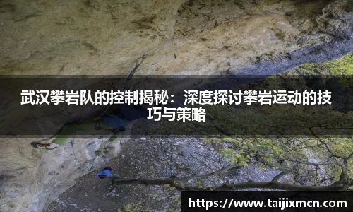 武汉攀岩队的控制揭秘：深度探讨攀岩运动的技巧与策略