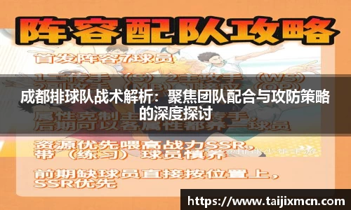 成都排球队战术解析：聚焦团队配合与攻防策略的深度探讨