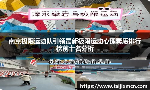 南京极限运动队引领最新极限运动心理素质排行榜前十名分析